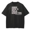Playera Oversized: Peso Completo 255 grs Miniatura
