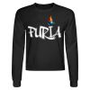 Crop Top Unisex Manga Larga Miniatura